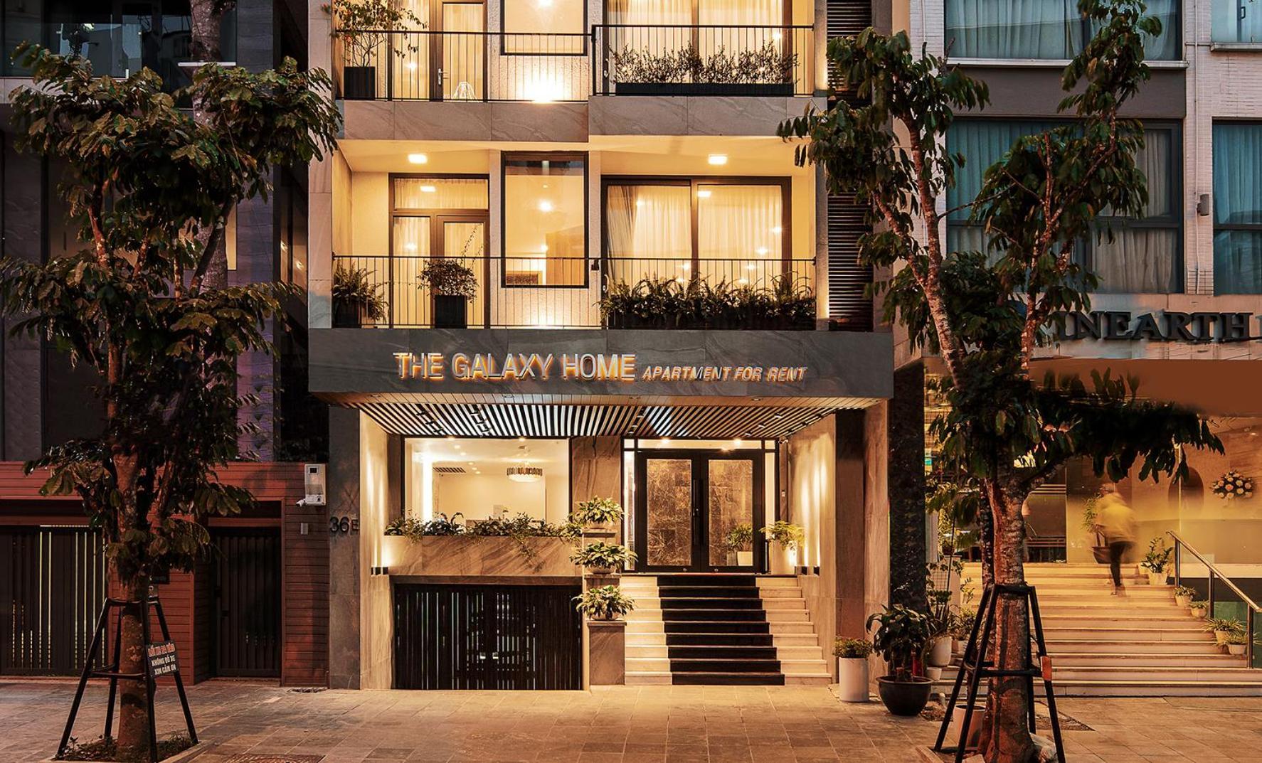 The Galaxy Home Hotel & Apartment Hanoi Exteriör bild
