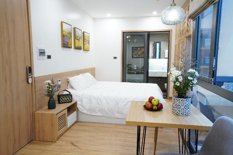 The Galaxy Home Hotel & Apartment Hanoi Exteriör bild
