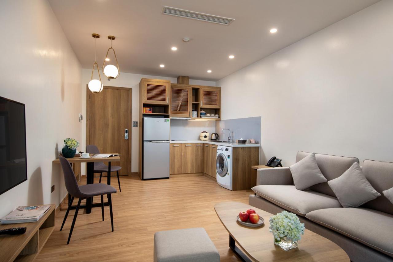 The Galaxy Home Hotel & Apartment Hanoi Exteriör bild