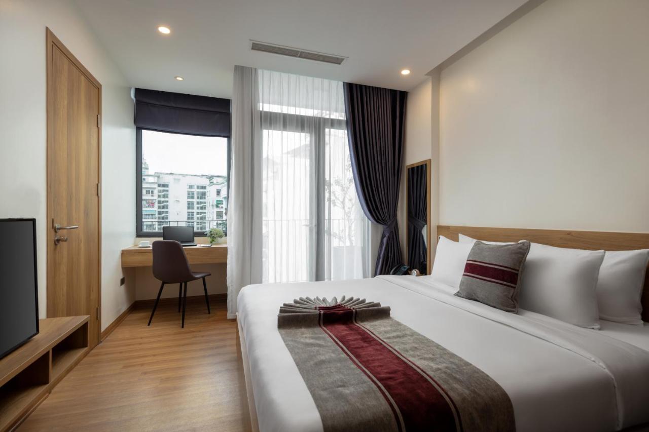 The Galaxy Home Hotel & Apartment Hanoi Exteriör bild
