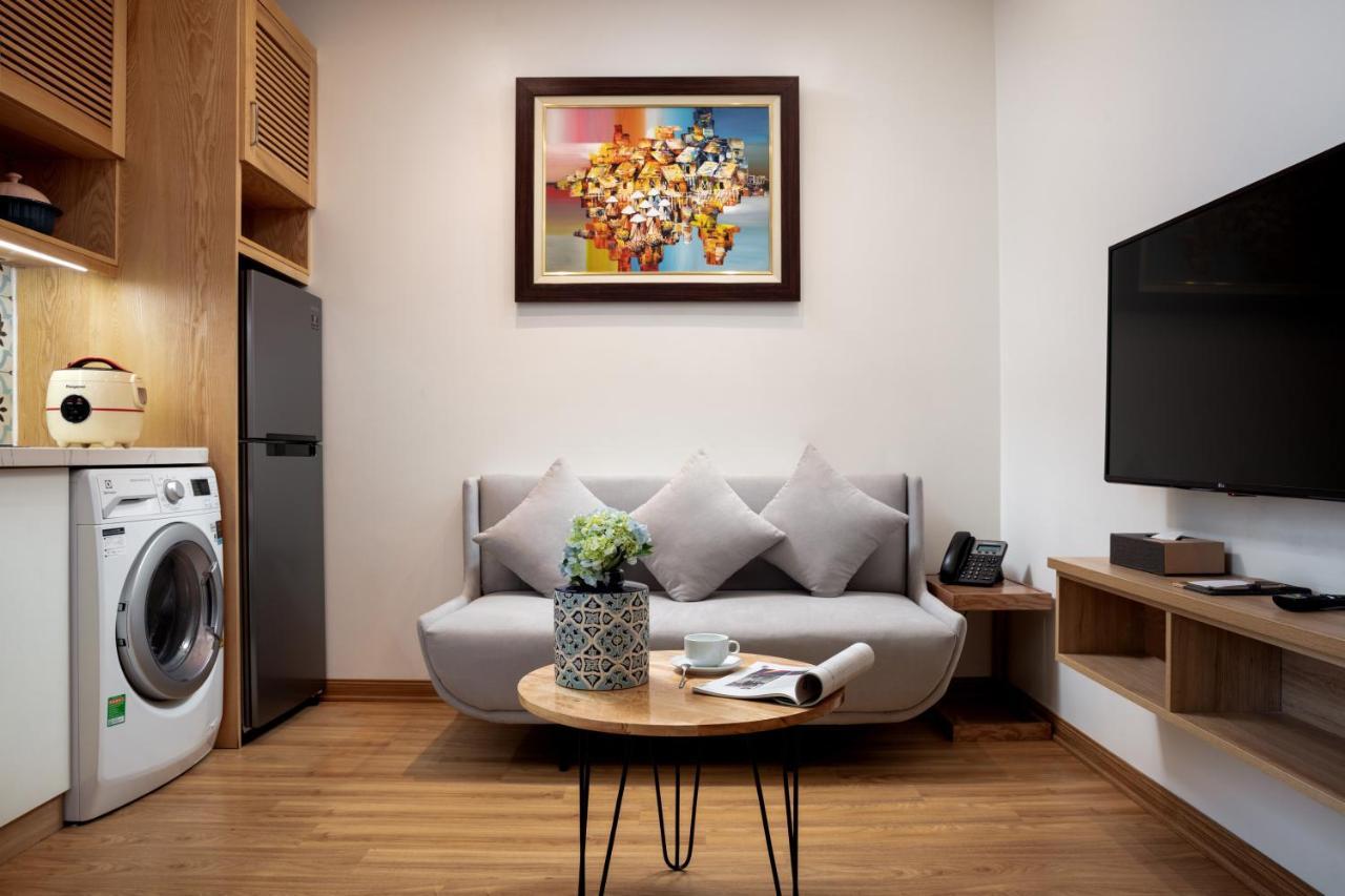 The Galaxy Home Hotel & Apartment Hanoi Exteriör bild