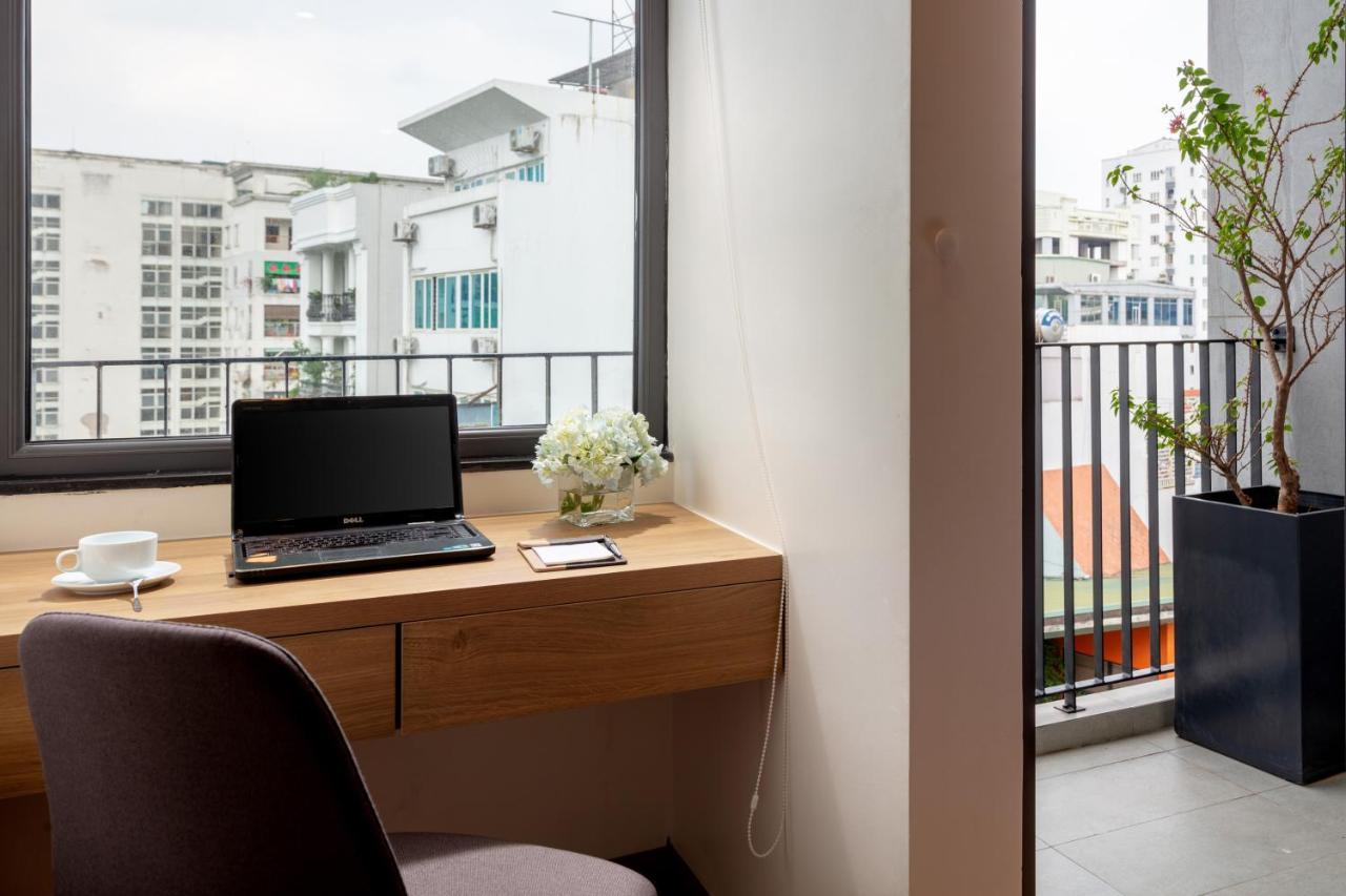 The Galaxy Home Hotel & Apartment Hanoi Exteriör bild