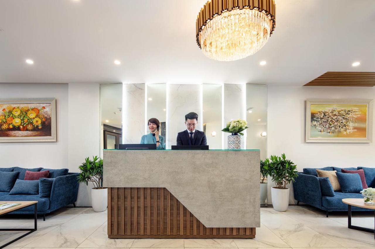 The Galaxy Home Hotel & Apartment Hanoi Exteriör bild
