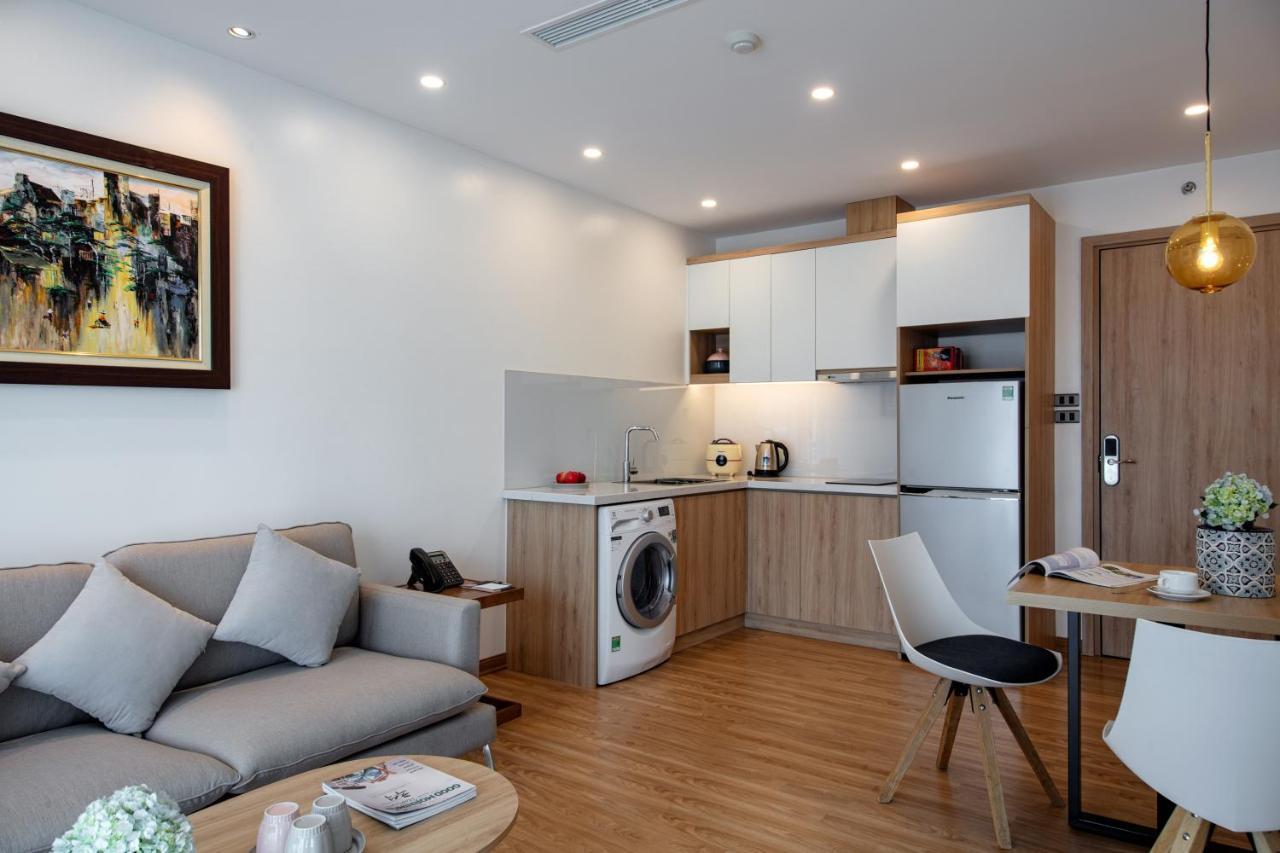 The Galaxy Home Hotel & Apartment Hanoi Exteriör bild