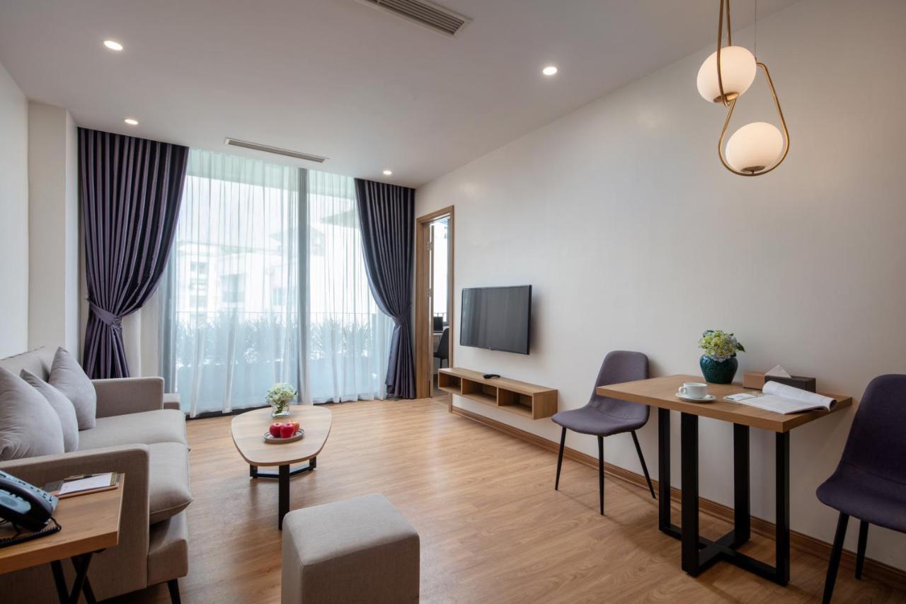 The Galaxy Home Hotel & Apartment Hanoi Exteriör bild