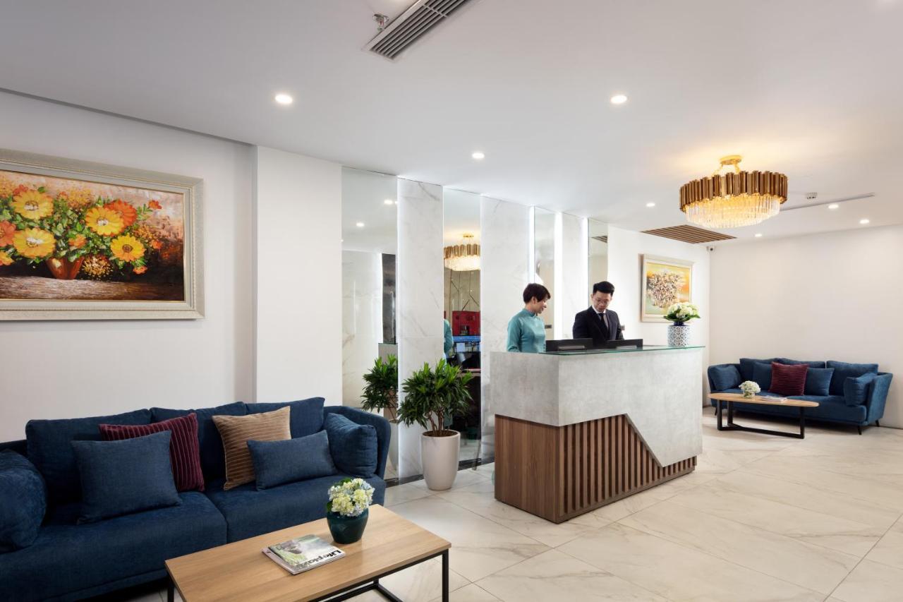The Galaxy Home Hotel & Apartment Hanoi Exteriör bild